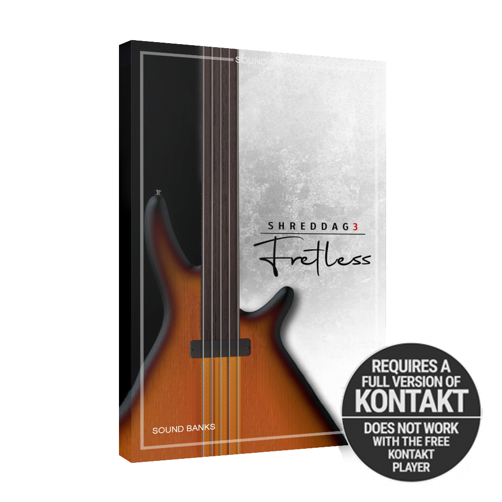 Shreddage 3 Fretless